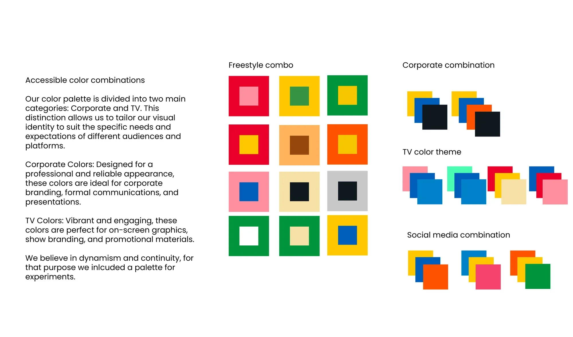 Gradient graphic shapes and student silhouettes used across broadcast material.