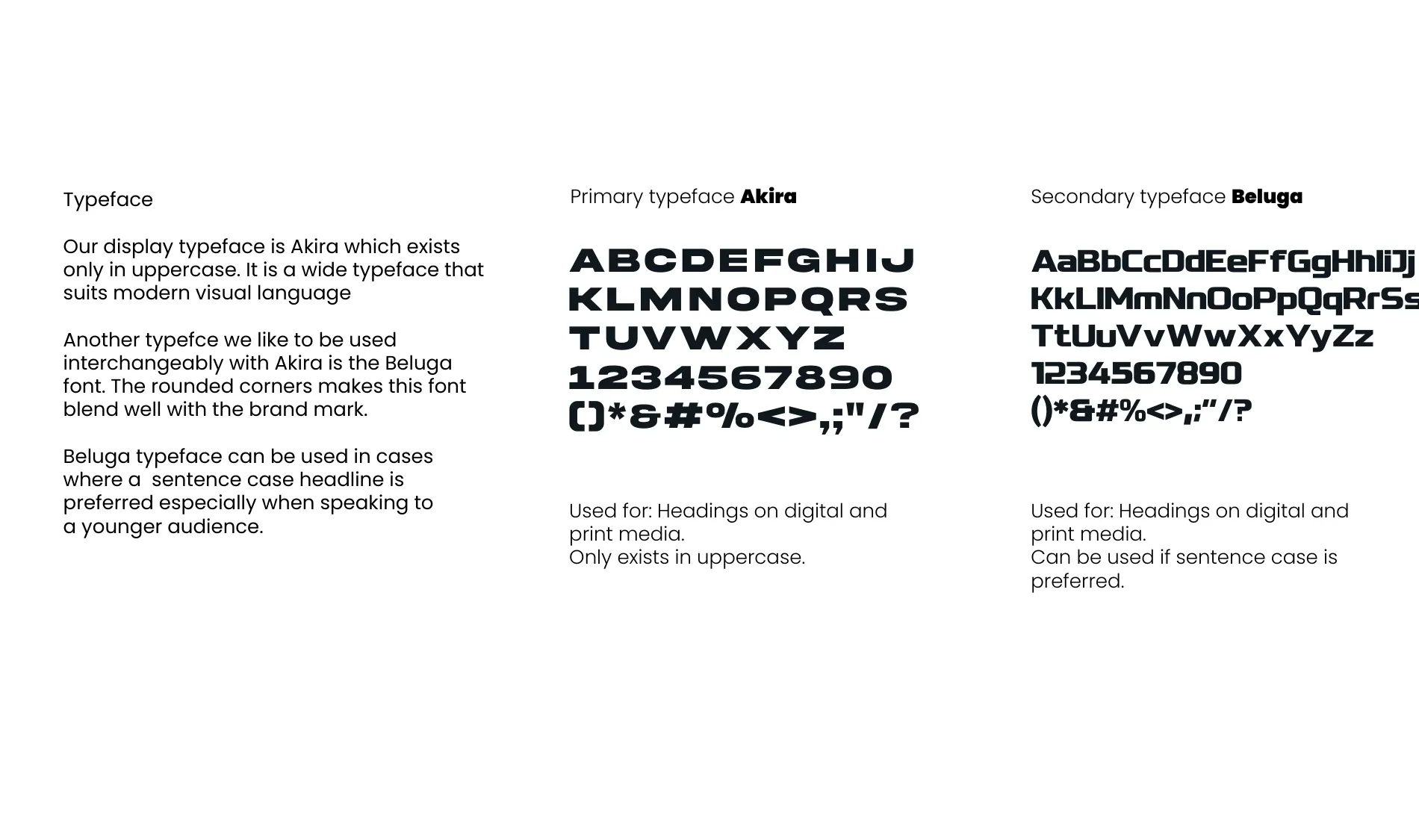 Type specimen